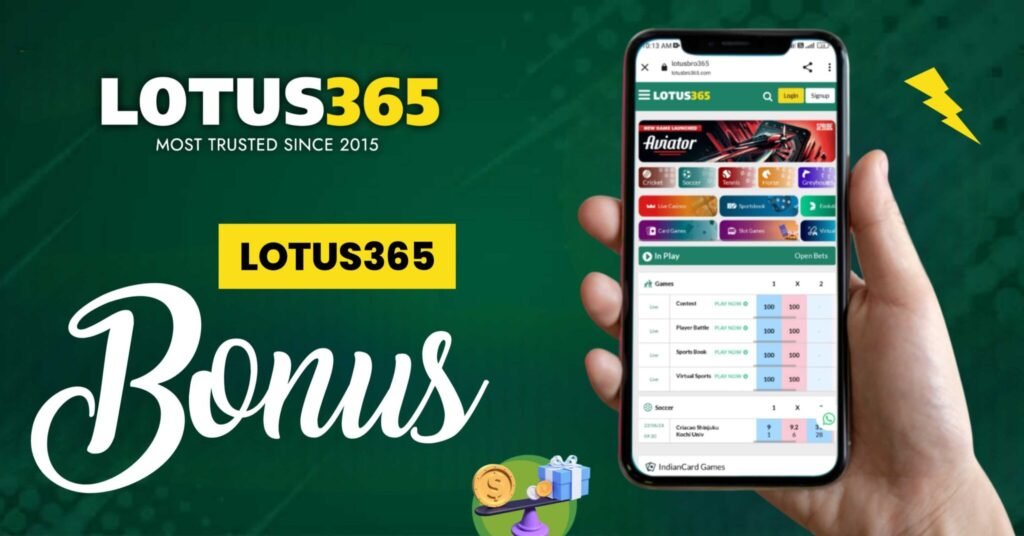 Lotus365 Bonus